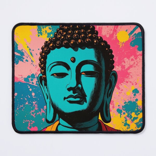 Item preview, Pop art Buddha designed and sold by Vicarchaeopteryx.