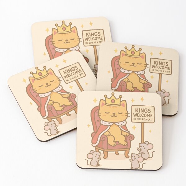 Item preview, Kings Welcome (If You're a Cat) designed and sold by Cuckoo Parrot.