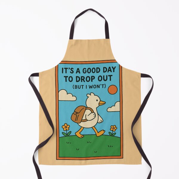 Item preview, It’s a Good Day to Drop Out (But I Won’t) | Dark Academic Humor designed and sold by holaitssher.