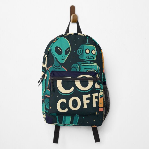 Item preview, Cosmic Coffee Club - Retro Space Café Vibes T-Shirt designed and sold by Diwakar-Designs.