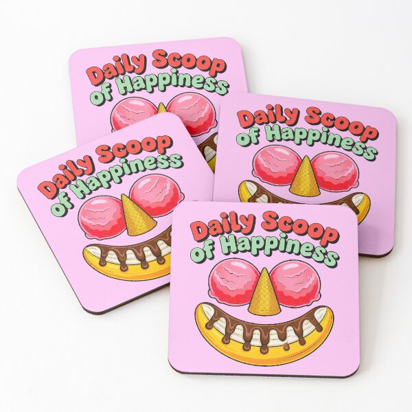 Item preview, Daily Scoop of Happiness Ice Cream Smile Shirt designed and sold by Amanda's Factory.