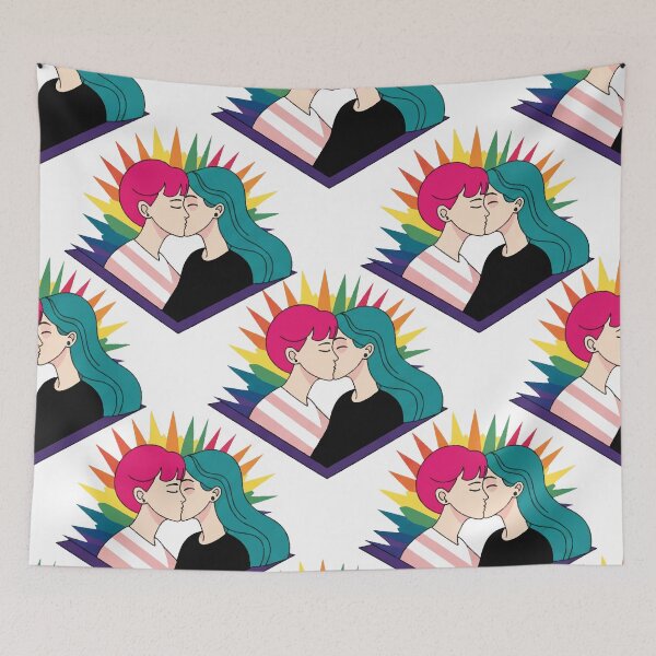 Item preview, Simple Pride pattern designed and sold by Dailyprintstyle.