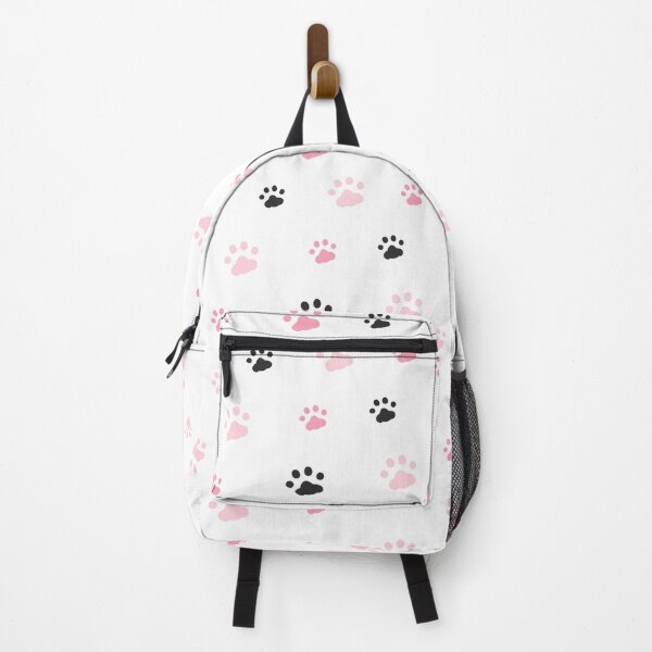 Item preview, Black and pink cat pawprint designed and sold by sptsang.