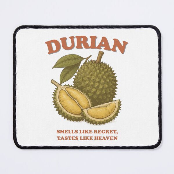 Item preview, Vintage fruit design - Durian designed and sold by Rhu Creations.