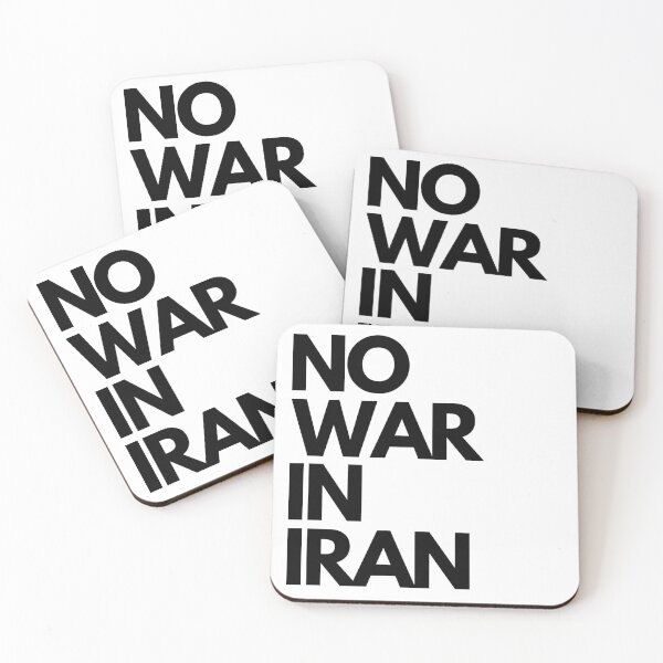 Item preview, No War In Iran designed and sold by Red-forever.