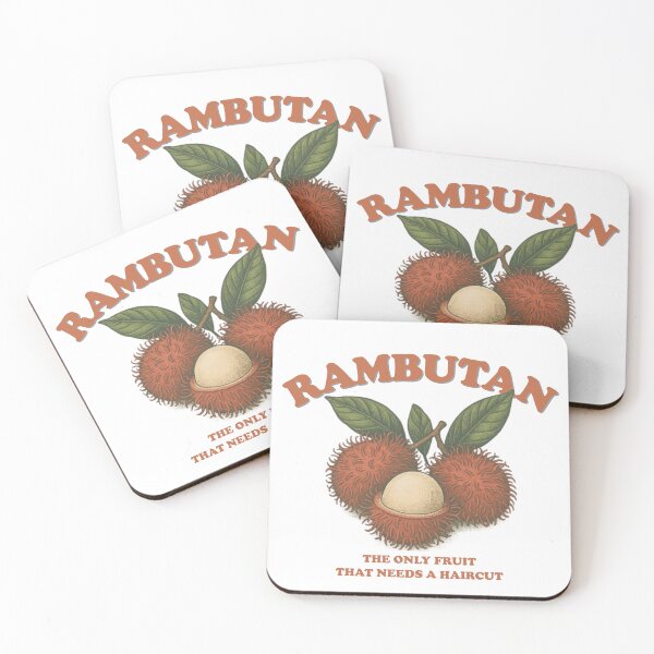 Item preview, Vintage fruit design - Rambutan designed and sold by Rhu Creations.