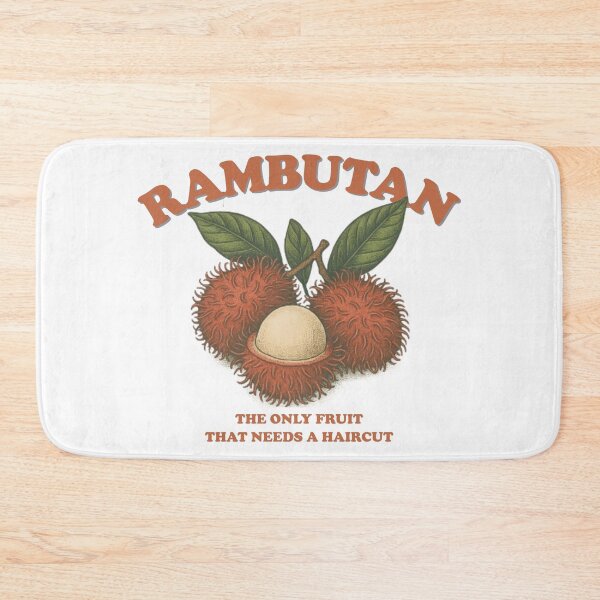 Item preview, Vintage fruit design - Rambutan designed and sold by Rhu Creations.