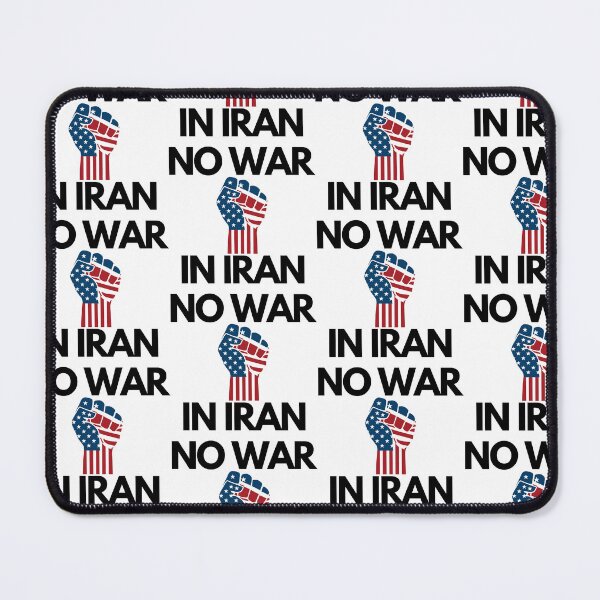 Item preview, No War In Iran designed and sold by Red-forever.