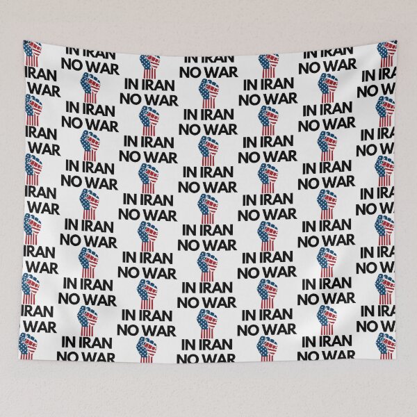 Item preview, No War In Iran designed and sold by Red-forever.