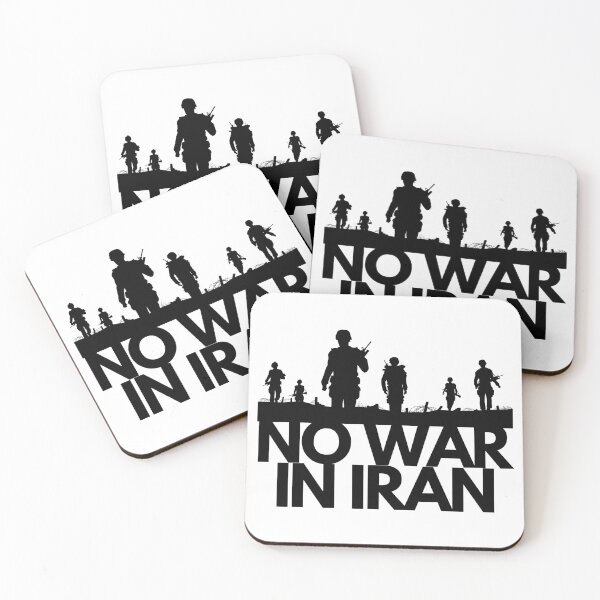 Item preview, No War In Iran designed and sold by Red-forever.