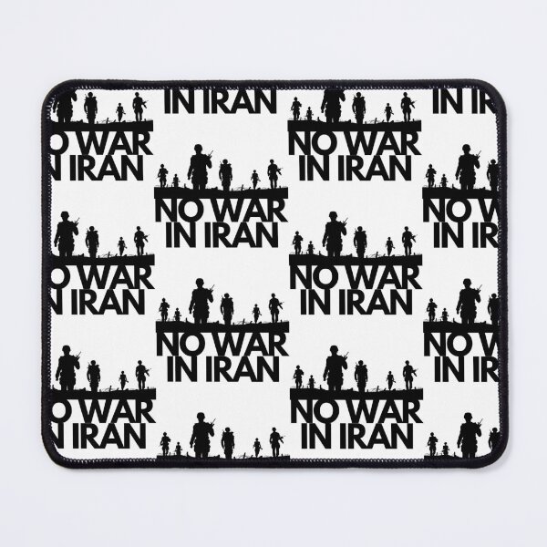 Item preview, No War In Iran designed and sold by Red-forever.