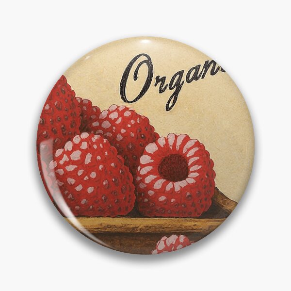 Item preview, Retro Raspberry Fruit Sticker Label designed and sold by Wordsmith-Wear.