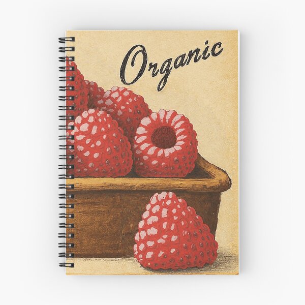 Item preview, Retro Raspberry Fruit Sticker Label designed and sold by Wordsmith-Wear.