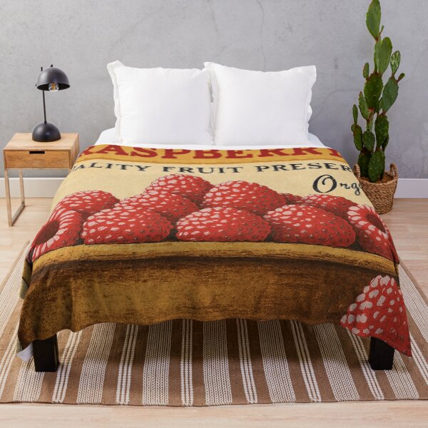 Item preview, Retro Raspberry Fruit Sticker Label designed and sold by Wordsmith-Wear.