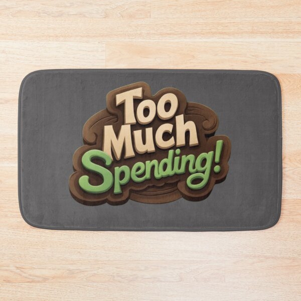 Item preview, Too Much Spending designed and sold by PixelPopShops.