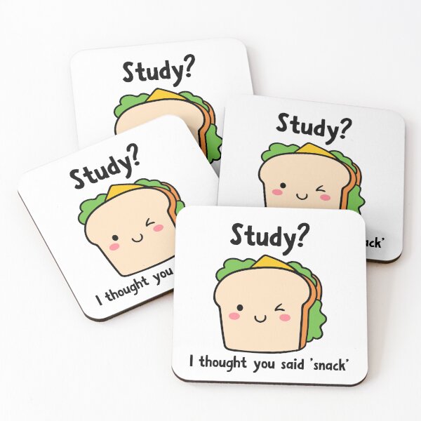 Item preview, Study School Quote Humor Pun designed and sold by holaitssher.