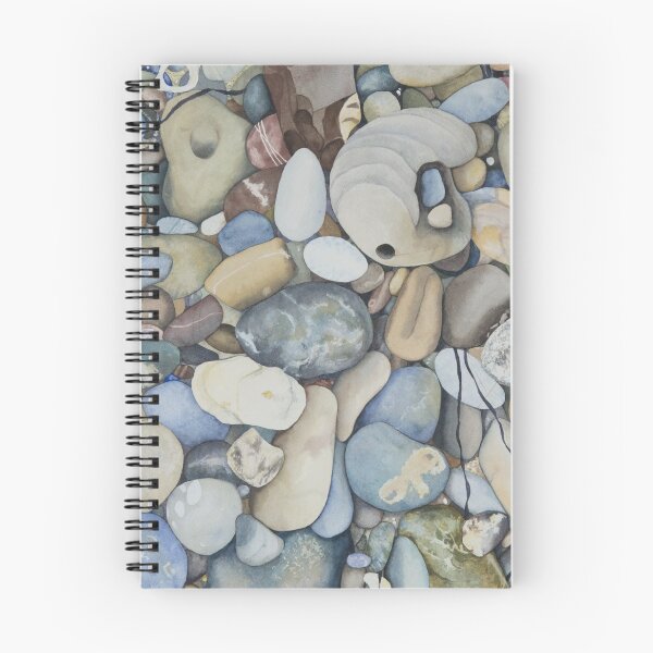 Item preview, Pescadero Beach Pebbles Watercolor designed and sold by Gayle Mahoney.