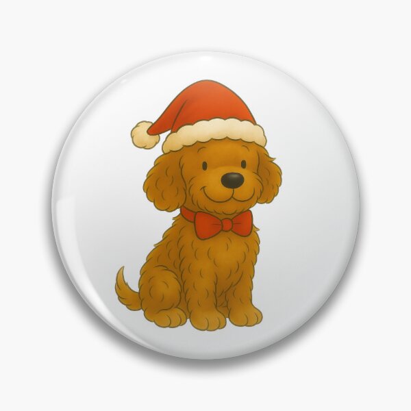 Item preview, Ted the Cockapoo at Christmas designed and sold by Thale's Designs.