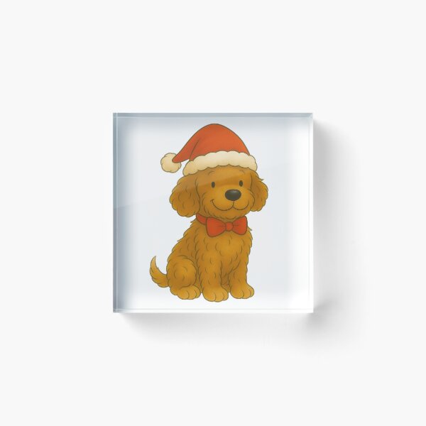 Item preview, Ted the Cockapoo at Christmas designed and sold by Thale's Designs.