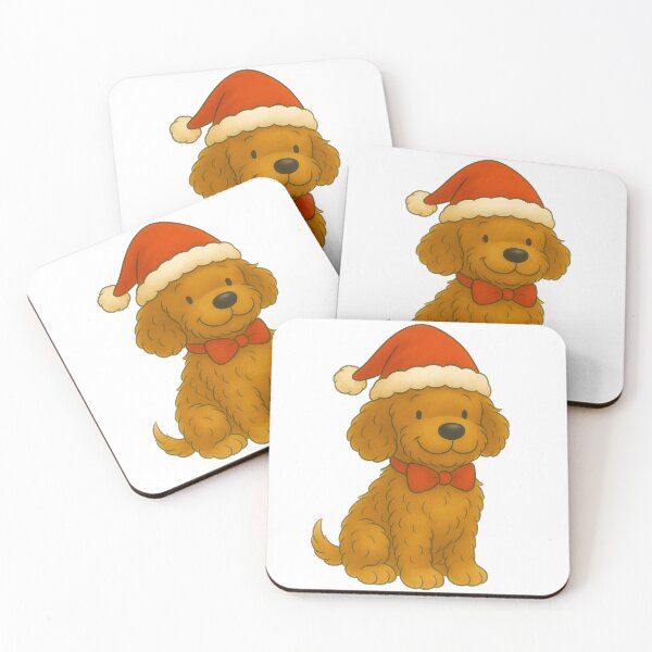 Item preview, Ted the Cockapoo at Christmas designed and sold by Thale's Designs.