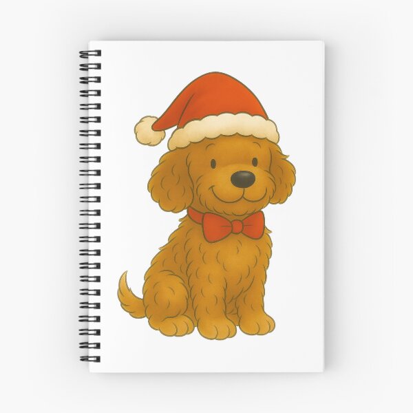 Item preview, Ted the Cockapoo at Christmas designed and sold by Thale's Designs.