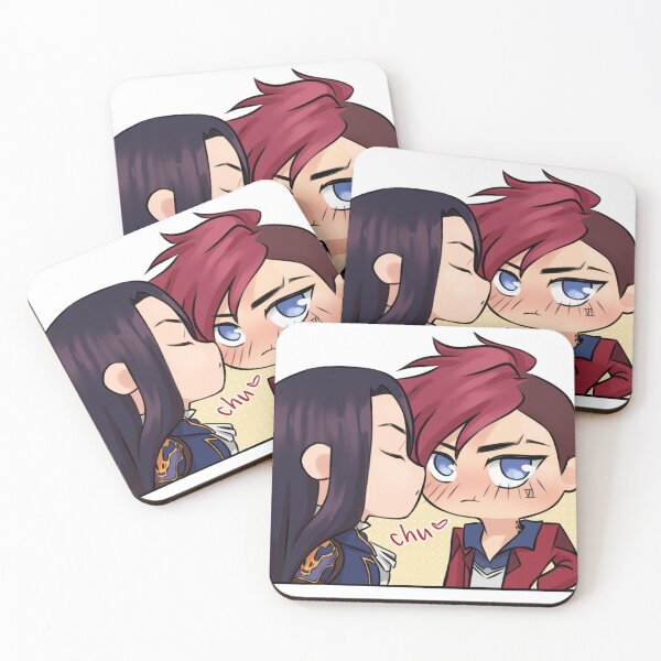 Item preview, Cute kiss caitvi for Pride Month! designed and sold by kalciart.