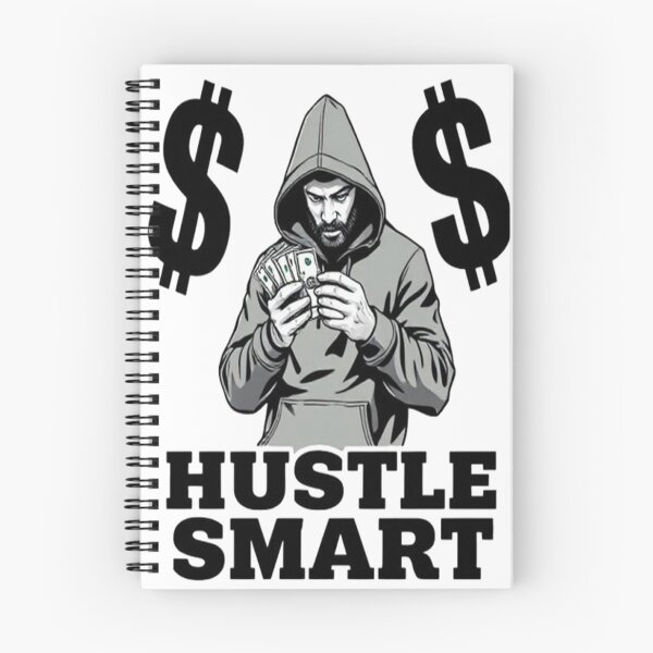 Item preview, Hustle Smart Graphic Design designed and sold by StreetWave01.