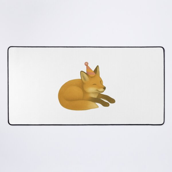 Item preview, Larry the Birthday Fox designed and sold by Thale's Designs.
