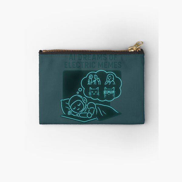 Item preview, AI Dreams of Electric Memes – Futuristic Robot Humor designed and sold by VoidBloom Studio.