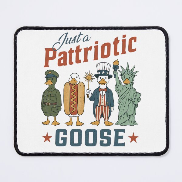 Item preview, Funny Patriotic Goose in Costume Parade for Independence Day designed and sold by haitrieuic96.