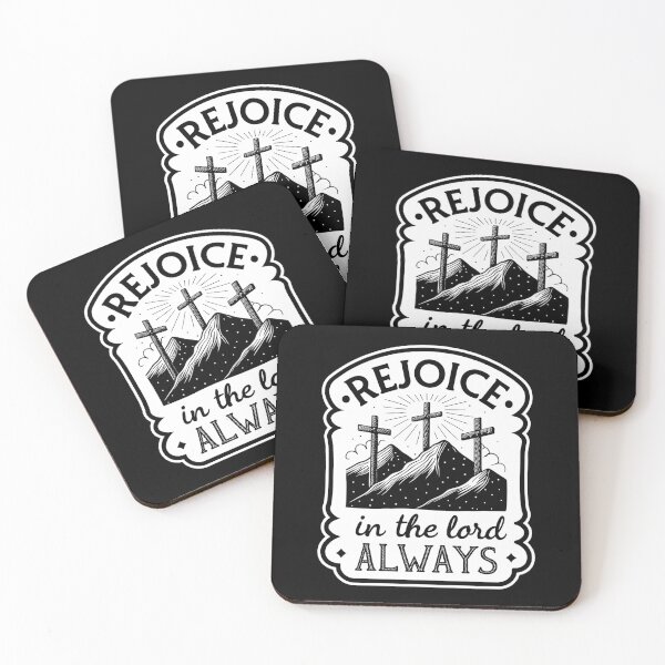 Item preview, Philippians 4:4 Rejoice In The Lord Always designed and sold by plushism.