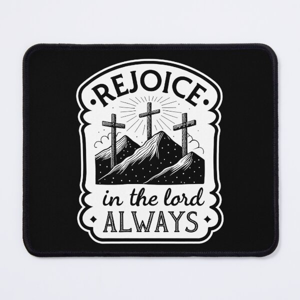 Item preview, Philippians 4:4 Rejoice In The Lord Always designed and sold by plushism.
