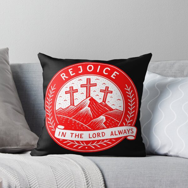 Item preview, Philippians 4:4 Rejoice In The Lord Always designed and sold by plushism.