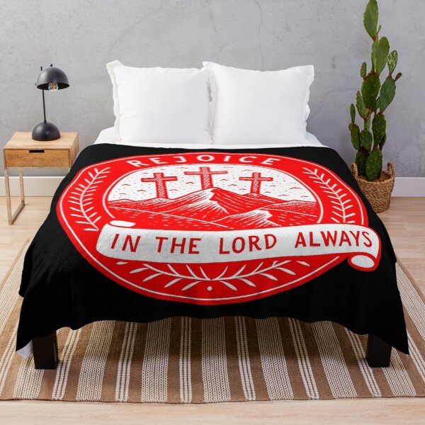 Item preview, Philippians 4:4 Rejoice In The Lord Always designed and sold by plushism.