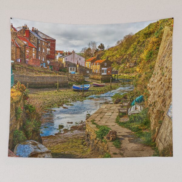 Item preview, Staithes, Tidal River, Yorkshire, England designed and sold by Paul Thompson Photography.