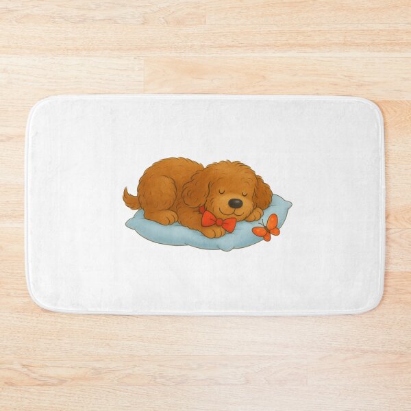 Item preview, Ted the cockapoo sleeping designed and sold by Thale's Designs.