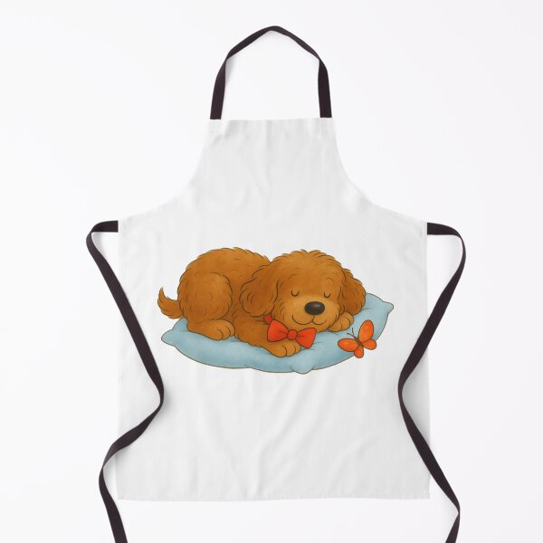 Item preview, Ted the cockapoo sleeping designed and sold by Thale's Designs.