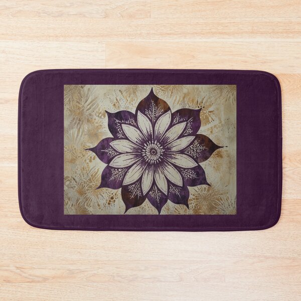 Item preview, Floral art purple designed and sold by In-Spirit24.