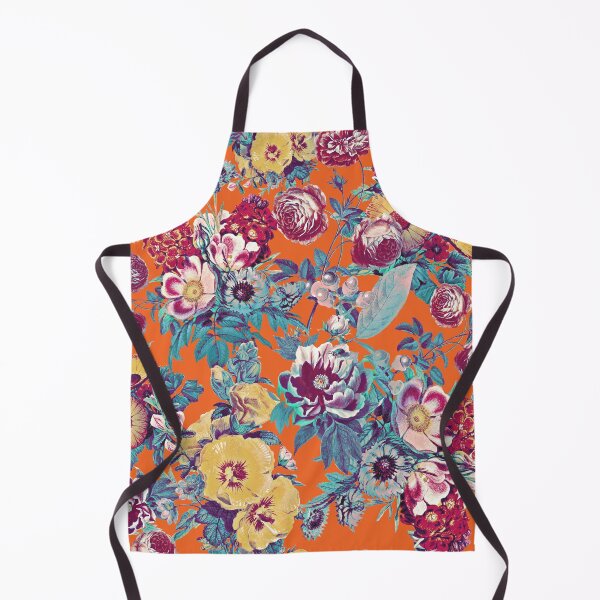 Item preview, Mandarin Orange Floran Garden-R designed and sold by Burcu Korkmazyurek.