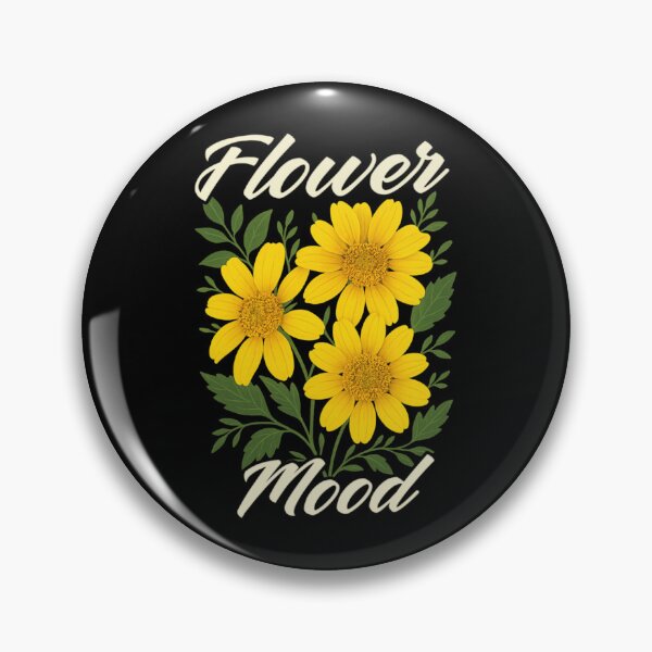 Item preview, Flower Mood – Yellow Floral Vibes Handwritten Style designed and sold by Graphroad.
