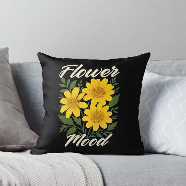 Item preview, Flower Mood – Yellow Floral Vibes Handwritten Style designed and sold by Graphroad.