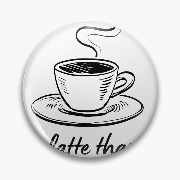 Item preview, Coffee Quote Pun Humor - Better Latte Than Never designed and sold by holaitssher.