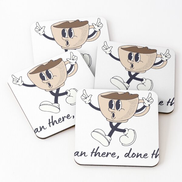 Item preview, Coffee Quote Pun Humor - Bean There Done That designed and sold by holaitssher.