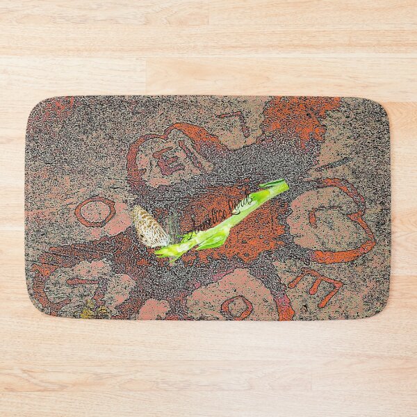 Item preview, 4 Love  Abstract BF Stain Art RZ Orange & Soft Pink  6/25 designed and sold by Unlimited Imagination .