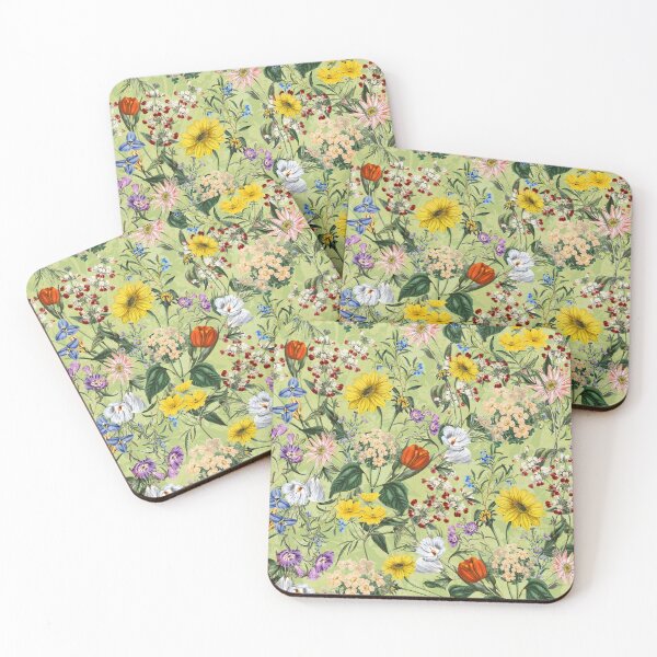 Item preview, Vintage Floral Garden designed and sold by Burcu Korkmazyurek.