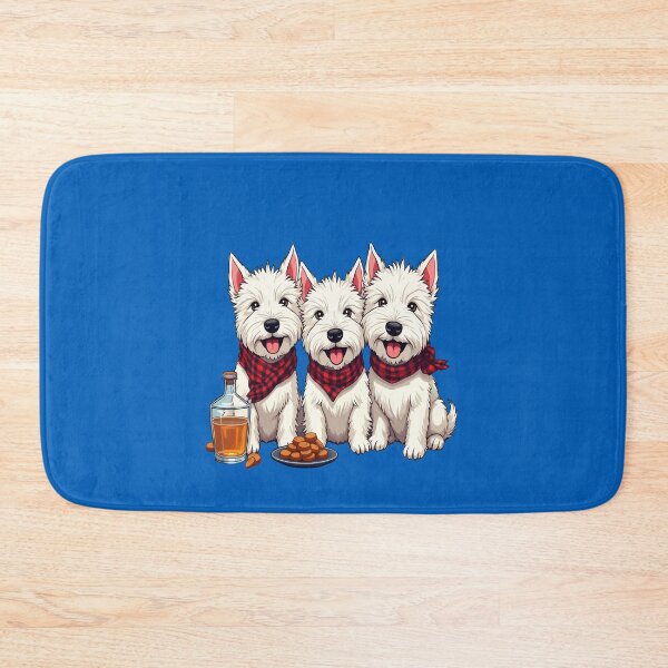 Item preview, West Highland Terriers, Scottish Neckerchief and Whisky Burns Supper designed and sold by taiche.