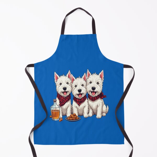 Item preview, West Highland Terriers, Scottish Neckerchief and Whisky Burns Supper designed and sold by taiche.