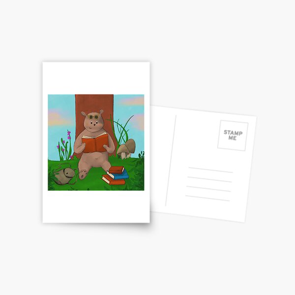 Item preview, Reading in a redwood trees forest designed and sold by MagdaStrugariu.