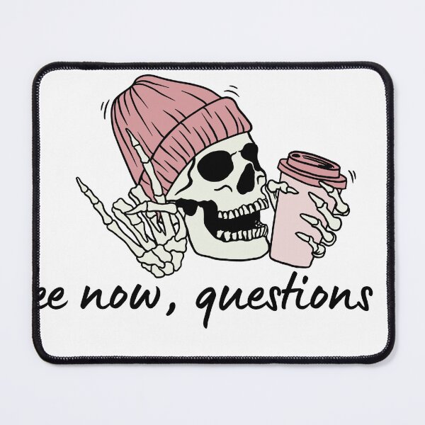 Item preview, Coffee Quote Pun Humor - Coffee Now, Questions Later designed and sold by holaitssher.