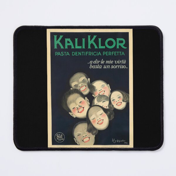 Item preview, Kali Klor Perfect Toothpaste | Vintage Italian Poster by Leonetto Cappiello 1925 | Classic Art Deco Dental Care Ad | Retro Beauty & Hygiene designed and sold by artofuniverse.